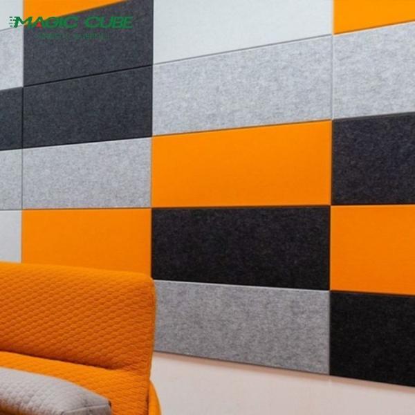 Environmentally Friendly Sound-Absorbing Material Polyester Fiber Acoustic Board