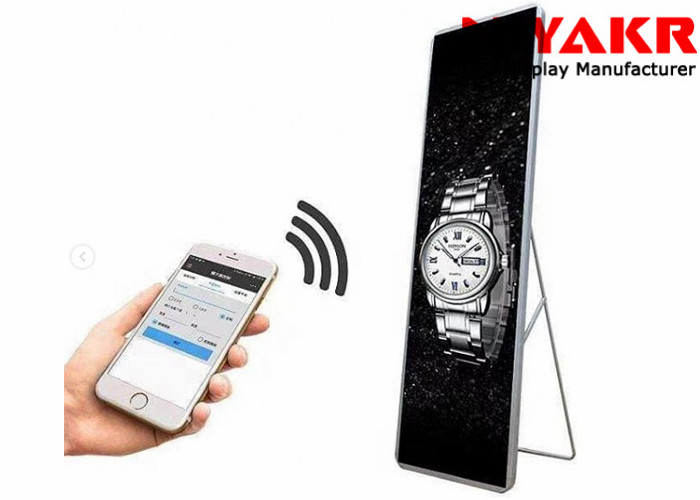 дисплей приведенный плаката EMC ДИСКА USB 4G WIFI умный стоя