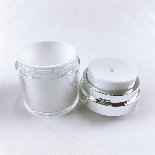 Refillable Airless Pump Bottles Travel Makeup Portable Refillable Cosmetic Cream Container