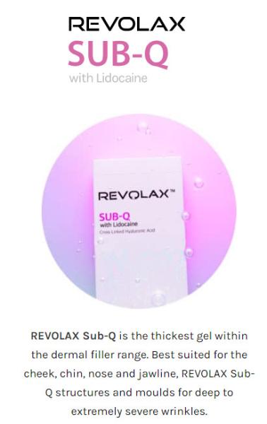 Revolax profond avec des remplisseurs de lèvre d'acide hyaluronique de piscine découverte pour le rajeunissement de peau