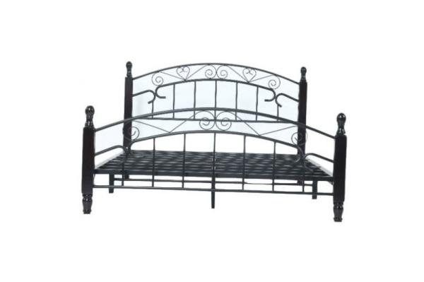 Special Design Industrial Pipe Bed Frame , Wrought Iron Double Bed