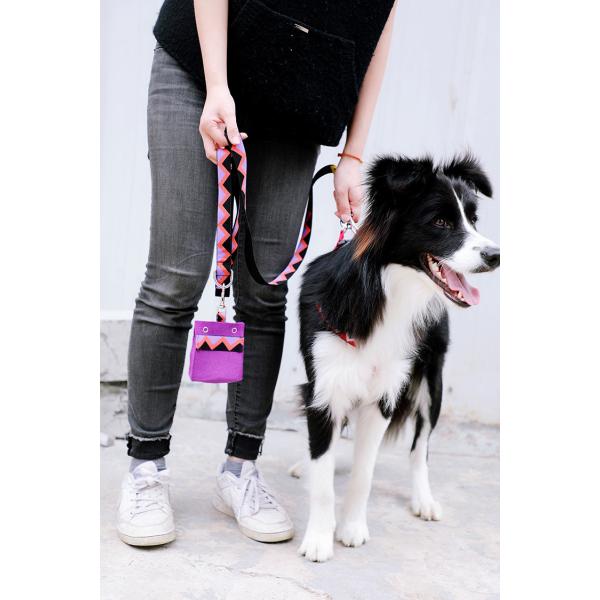 Felt Soft Pet Dog Walking Poop Bag Holder Cute Dog Waste Bag Holder