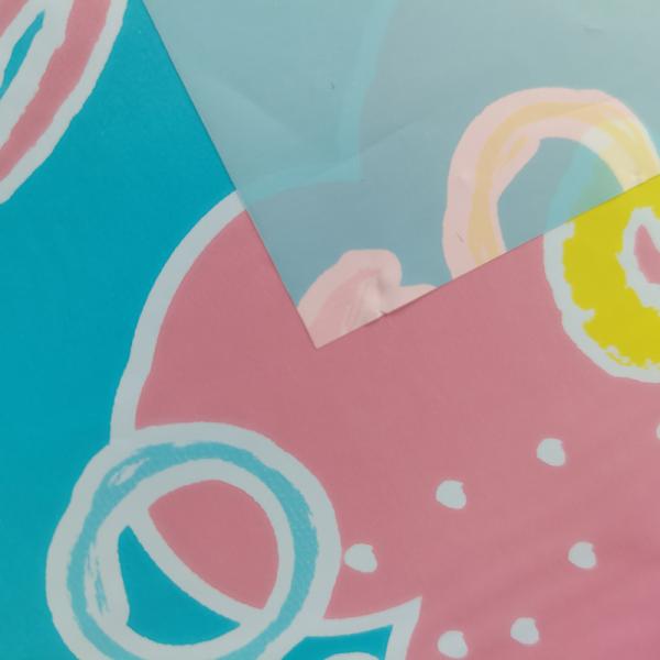 Colorful PE Film Diaper Raw Material Breathable Pe Film Backsheet For Baby Diaper