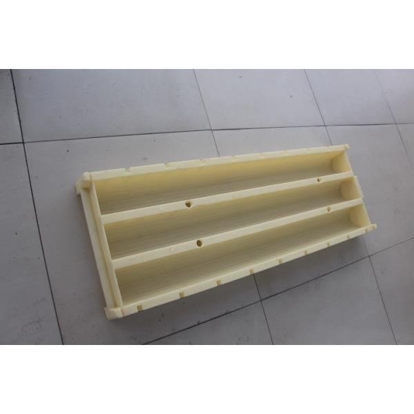 85mm Core Storage Plastic Core Boxes , Light Yellow HQ Core Boxes High Strength