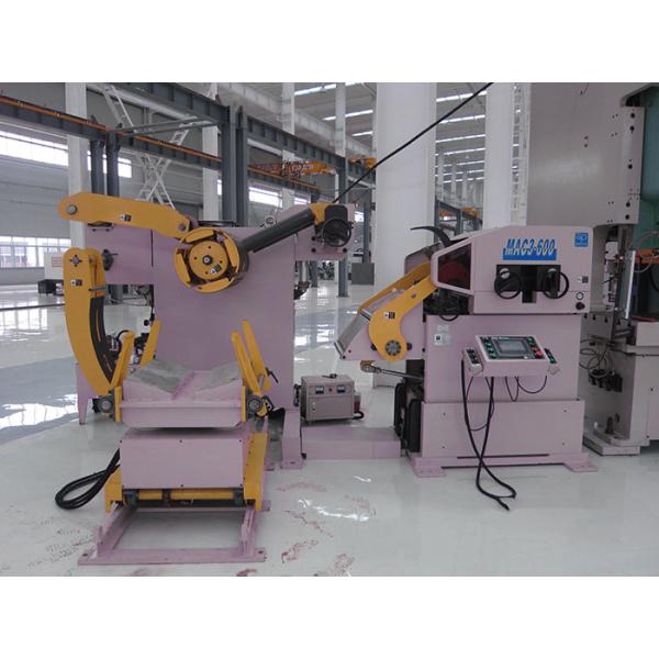 Profile Stamping Steel Coil Uncoiler Gear Feeder Four - Wheel Drived