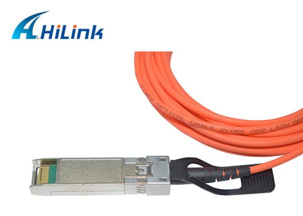 Comprimento material SFP-10G-AOC do cabo ótico 10Gbps 1M 2M 5M de Qsfp do revestimento de PVC