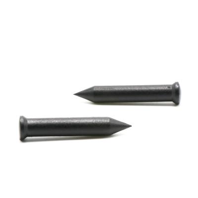 ABS HF 13.56MHz Black For Wood Identification Waterproof 40*12mm Nail Tag