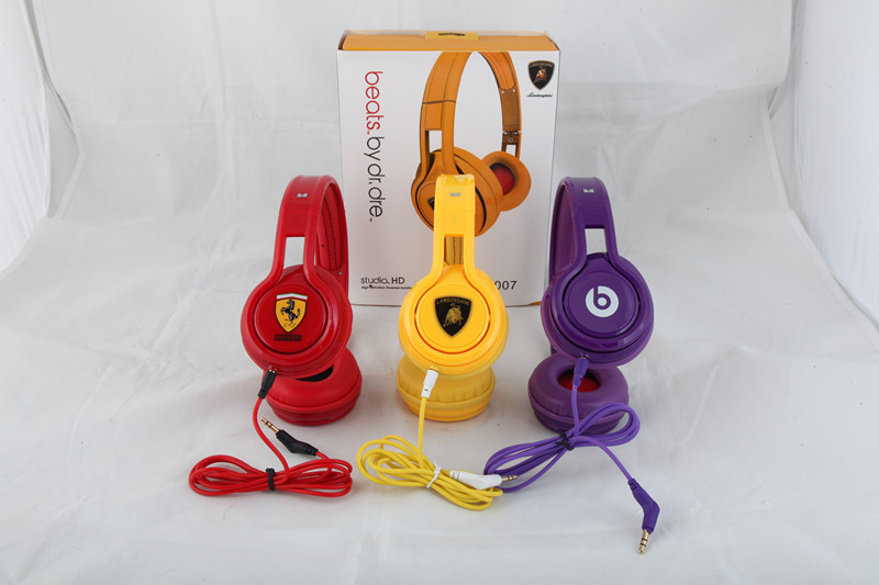 Beats Studio Headphone Mobile Phone Accessory , Colorful Foldable Headphone