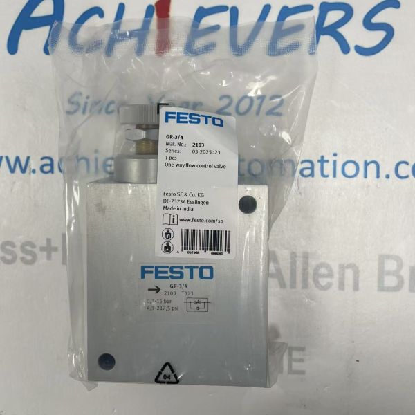Festo GR-34 High-Precision Pressure Regulator for Reliable Pneumatic Systems