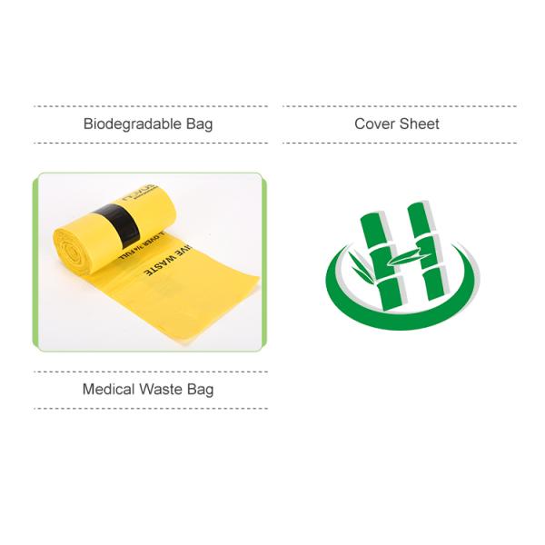 Удобно утилизируйте медицинские отходы с помощью прочных пластиковых контейнерных контейнеров