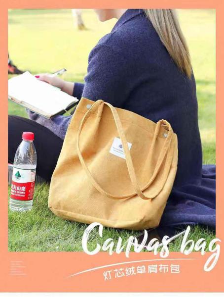 BOLSA DE MUJERES MODA SIMPLE BOLSA CORDUROY BOLSA DE CLASSE LANA BOLSA DO ESPALHO BOLSA CAMPUS BOLSA CROSSBODY BOLSA TOTE BOLSA