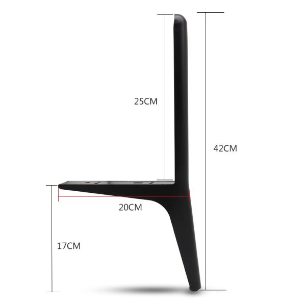 Popular Metal Coffee Table Chair Bed Cabinet Sofa Metal Legs Strong and Durable for Hotel Living Room Bedroom Furniture
