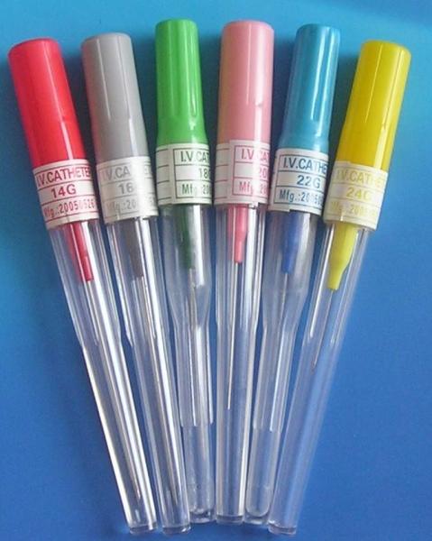 Surgical Disposable IV Plastic Cannula Needle Intravenous Catheter Pen Shape Model