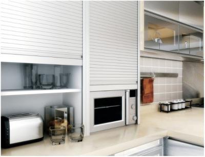 Kitchen Cabinet Roller Shutter Door Remote Control/Automatic Roll up Garage Door/Rapid