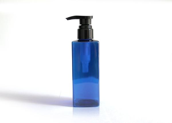 Reusualbe Square PET Cosmetic Bottles For Body Cream Products Packaging