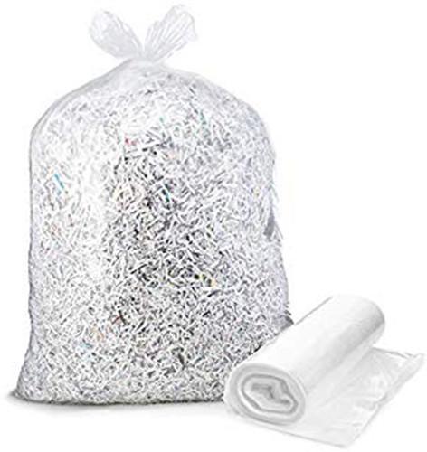 Plastics 12-16 Gallon Clear Trash Bags (1000 Count) - 24 x 33- 8 Micron Equivalent High Density Value Garbage Bags