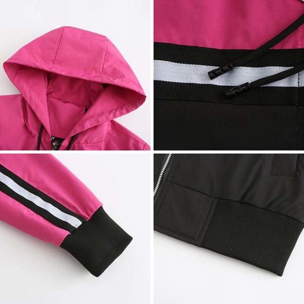 Oem Factory Manufacturer Custom Logo Casual Jackets Lady Spring Autumn Outdoor Waterproof Coat