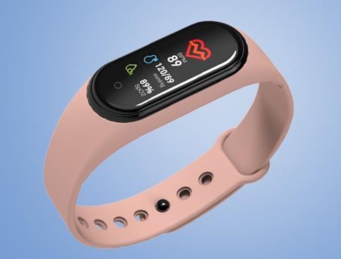 Coração Rate Sports Bracelet Single Touch M4 da temperatura corporal da baixa potência para o Smart Watch de Xiaomi