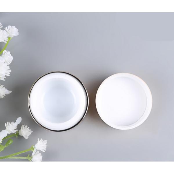 A cara UV do ouro desnata o frasco frascos plásticos de 8 onças com tampas do ouro