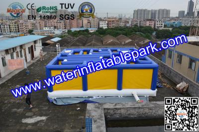 CE Approved Amusement Park Inflatable Maze Game For Kids And Adults
