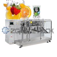 Máquina de embalagem de sacos pré-fabricados de aço inoxidável horizontal multi-estação totalmente automática