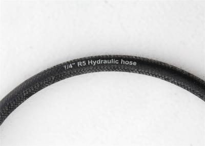 1/4 Textile Cover Wired Braided High Pressure Hydraulic Hose SAE 100 R5