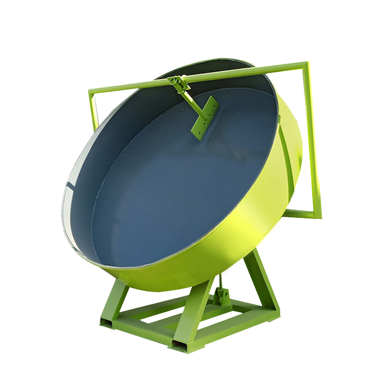Adjustable Disc Fertilizer Granulator Machine For Cow Dung Pellet Making