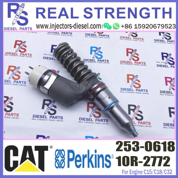 Diesel Engine Fuel Injector Excavator Accessories Diesel Motor Parts 2530618 253-0618 for Caterpillar CAT 385C 657E C15