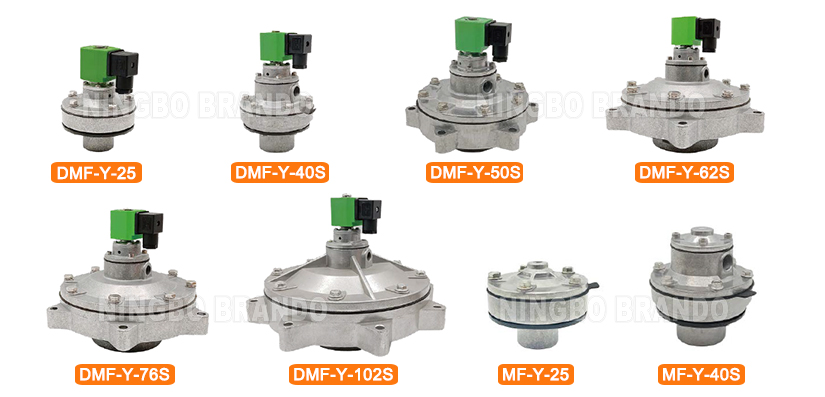 Dust Collector Valve DMF-Y-25 1'' DMF Solenoid Valve Embedded Type Valve