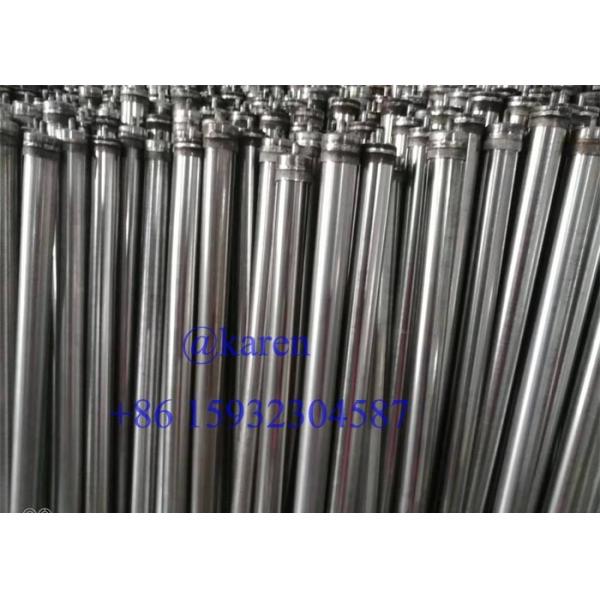 SUS316 Weld Johnson Wedge Wire Screen Sieve Tube 23um Filteration