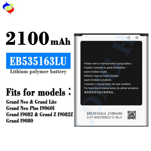 Original Capacity Mobile Phone Battery EB535163LU for Samsung I9060 I9082