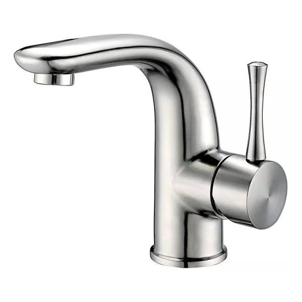 Brushed Nickel Bathroom Faucet Stainless Steel Waterfall Basin Tap