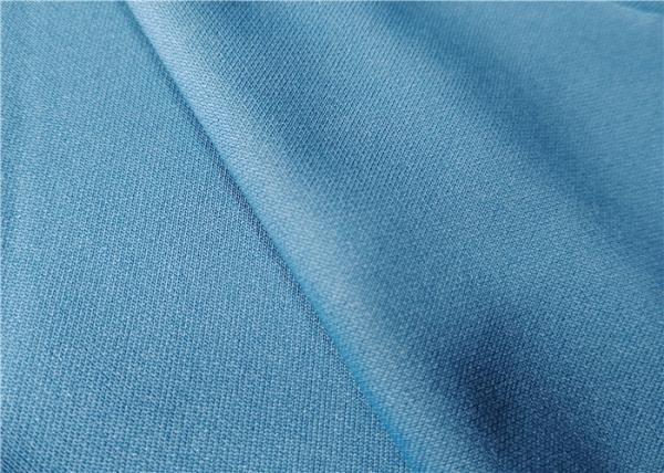 Venda de fábrica Humectância Wicking Polo camisas tecido 100% Poliéster 220Gsm Polo camisas Pique tecido Costela Tricoteado Pique tecido