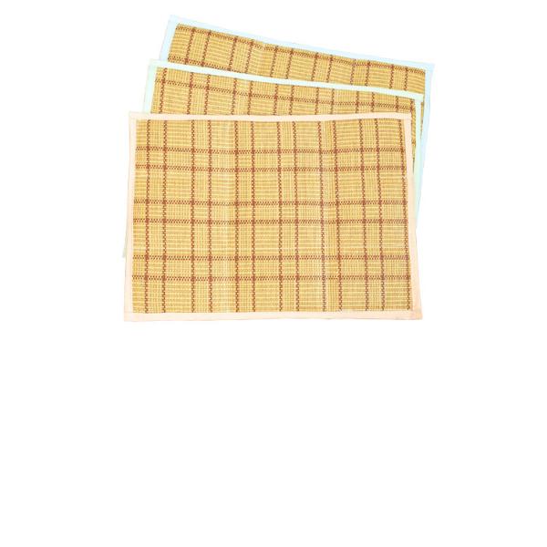 Cooling Straw Bamboo Cozy Summer Dog Bed 650g Puppy Sleeping Bed