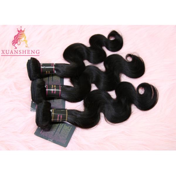 Natural Color Body Wave Extensions Original India Double Layers 100g