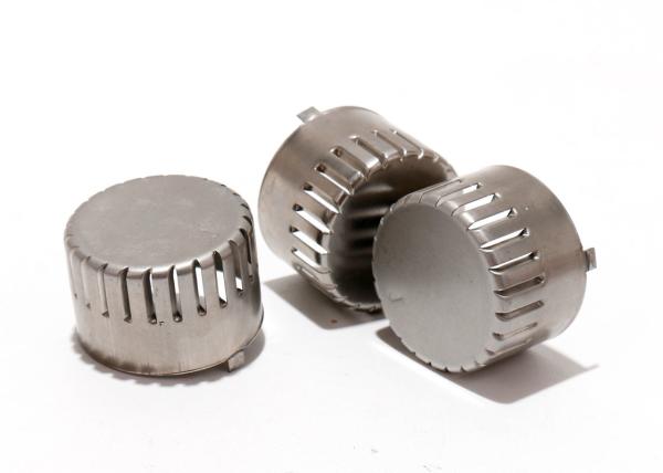 Custom stainless steel sheet stamping deep drawn parts for for smoke fire detector