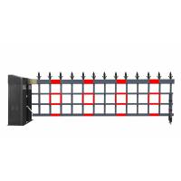 Barricade personnalisée à charge lourde Porte de barrière automatique à flèche aéroportée avec bras de clôture plus fort