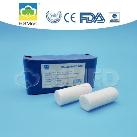 Medical Gauze Bandage Roll 100% Absorbent Cotton Sterile & Non-Sterile Option CE ISO13485 Certified