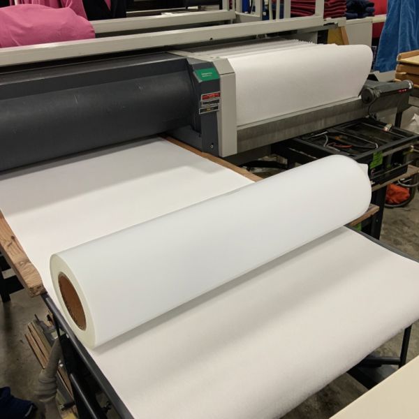 USA 24 Inch 60cm*100M High Quality Matte DTF PET Transfer Film Double Sided Heat