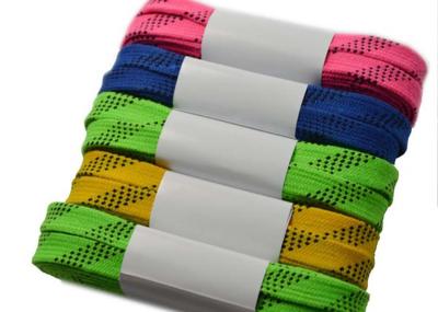 High Tenacity Ice Hockey Laces Paper Roll Packed , Multi Colors Custom Skate Laces