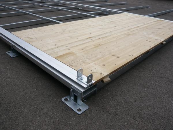 Facilité d'installation Accessoires de tente Marquee Pièces de rechange Marquee Plancher de tente Grain de bois