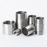 Gas Stainless Steel Screwed Pipe Fittings With Customizable Wall Thickness And SCH5-SCH160
