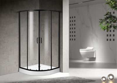 Curved Corner Shower Enclosure , 900x900x2000mm  Shower And Bath Enclosures chrome  aluminium