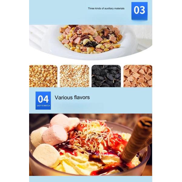 High Productivity Fully Automatic Soft Ice Cream Machine for 24-Hour Unmanned Vending