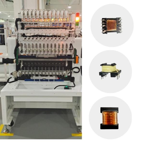 High Precision Transformer Winding Machine 3KW With 12 Spindles