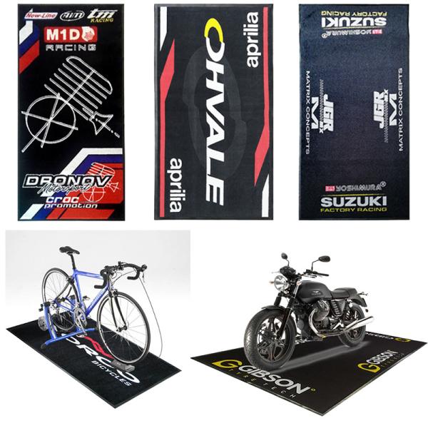 Anti atelier ou Pit Motorcycle Mat Dirt Bike Pit Mat Spin Bike Mat de garage de motocyclette de glissement