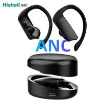 Écouteurs Bluetooth ANC Sport Écouteurs étanches sans fil anti-chute