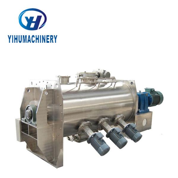 High Shear Mixer Horizontal Plough Type 10000L Max Loading Capacity