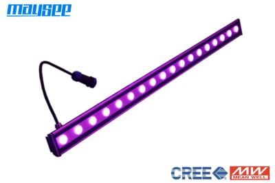 Alumínio anodizado Energy Saving LED RGB Wall Washer luminárias High Brightness