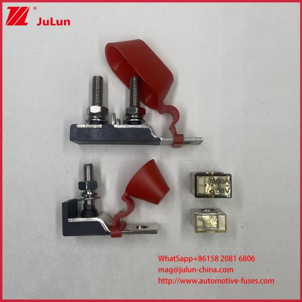 Blocs de fusibles terminaux MRBF avec fusible à double broche Compact Fuse à batterie marine 30A-300A 58V